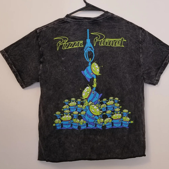 Disney Toy Story Distressed Black Tee - Picture 5 of 5